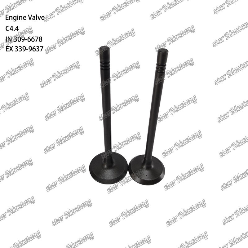 Αρχική βαλβίδα κινητήρα ντίζελ C4.4 IN 309-6678 EX 339-9637 για μέρη Caterpillar