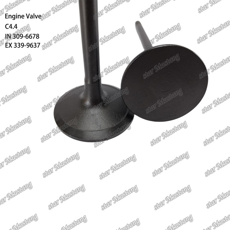 Αρχική βαλβίδα κινητήρα ντίζελ C4.4 IN 309-6678 EX 339-9637 για μέρη Caterpillar