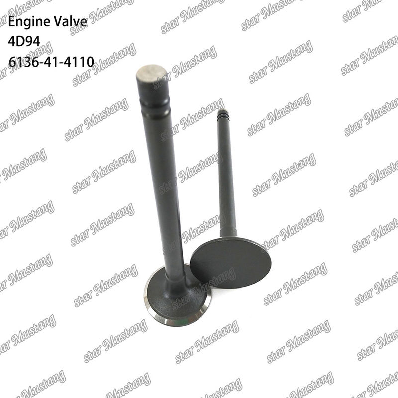 Εναλλακτικά μέρη κινητήρα Komatsu 4D94 6136-41-4110 6136-41-4210 Βαλβίδα κατάλληλη για κινητήρες ντίζελ