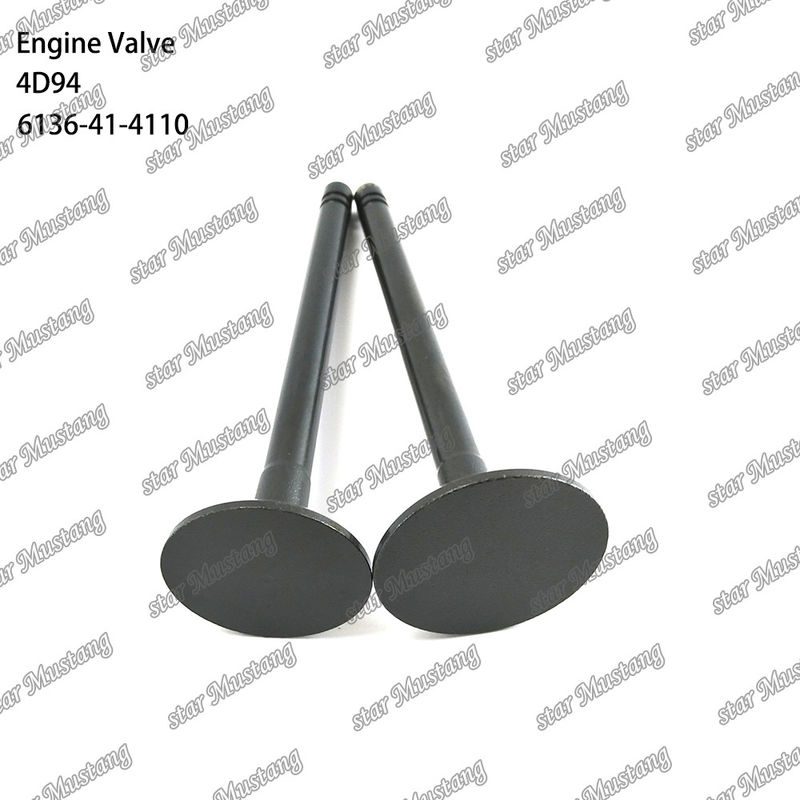 Εναλλακτικά μέρη κινητήρα Komatsu 4D94 6136-41-4110 6136-41-4210 Βαλβίδα κατάλληλη για κινητήρες ντίζελ