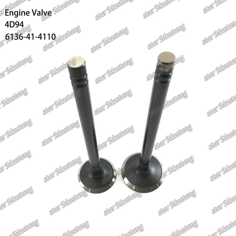 Εναλλακτικά μέρη κινητήρα Komatsu 4D94 6136-41-4110 6136-41-4210 Βαλβίδα κατάλληλη για κινητήρες ντίζελ