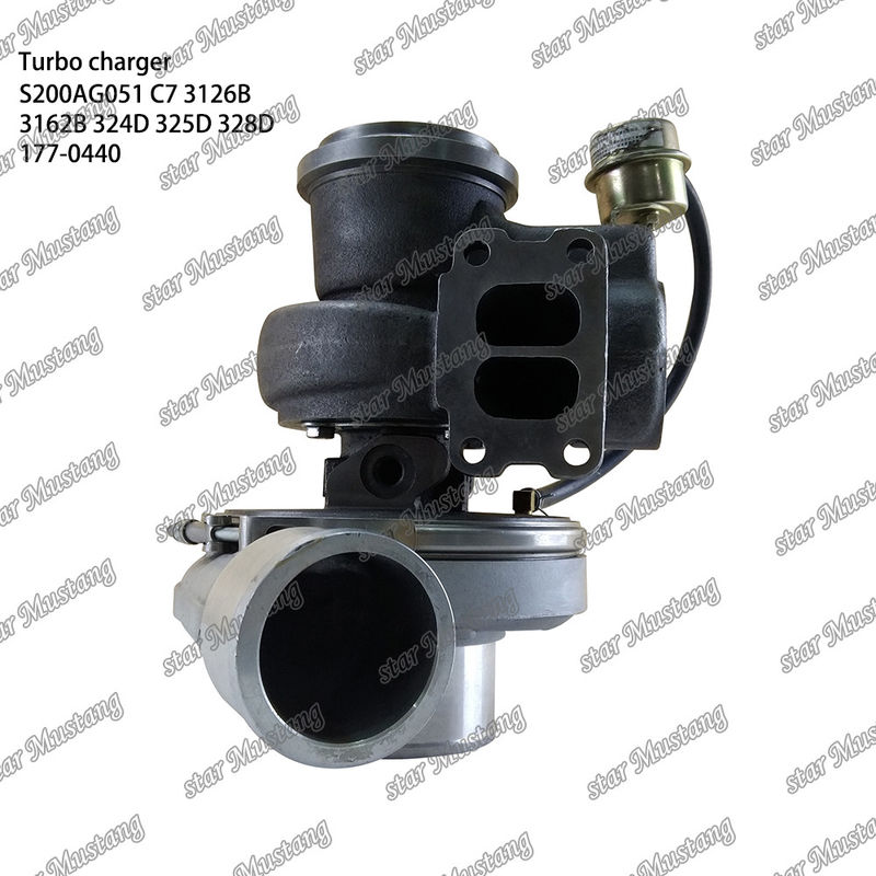 Τουρμποσυμπιεστή S200AG051 C7 3126B 3162B 324D 325D 328D 177-0440 Μέρος κινητήρα με ολοκληρωμένη δομή και 6 μήνες