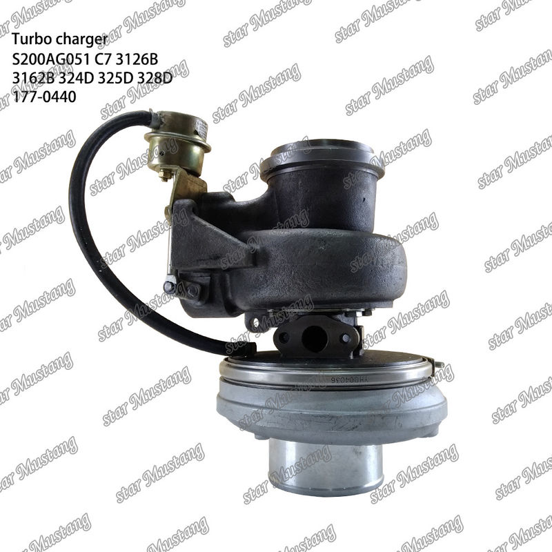 Τουρμποσυμπιεστή S200AG051 C7 3126B 3162B 324D 325D 328D 177-0440 Μέρος κινητήρα με ολοκληρωμένη δομή και 6 μήνες