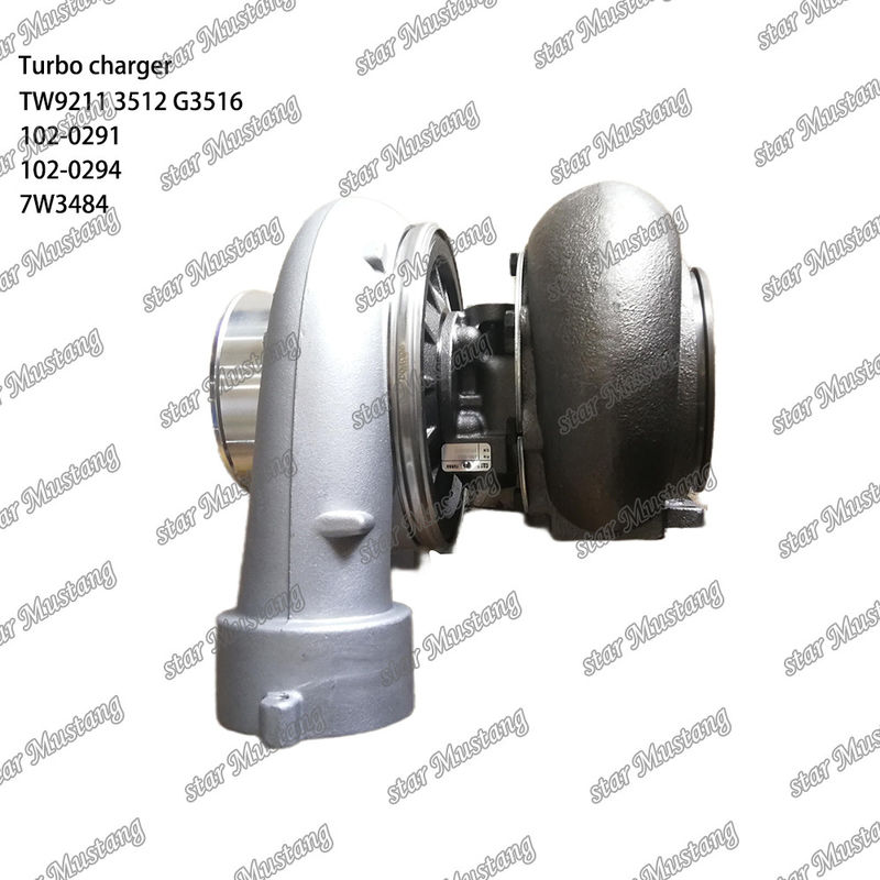 Τουρβοσυμπιεστή TW9211 3512 G3516 102-0291 102-0294 7W3484 Μέρος κινητήρα με ολοκληρωμένη δομή και 6 μήνες