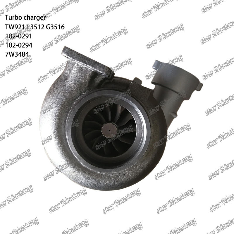 Τουρβοσυμπιεστή TW9211 3512 G3516 102-0291 102-0294 7W3484 Μέρος κινητήρα με ολοκληρωμένη δομή και 6 μήνες