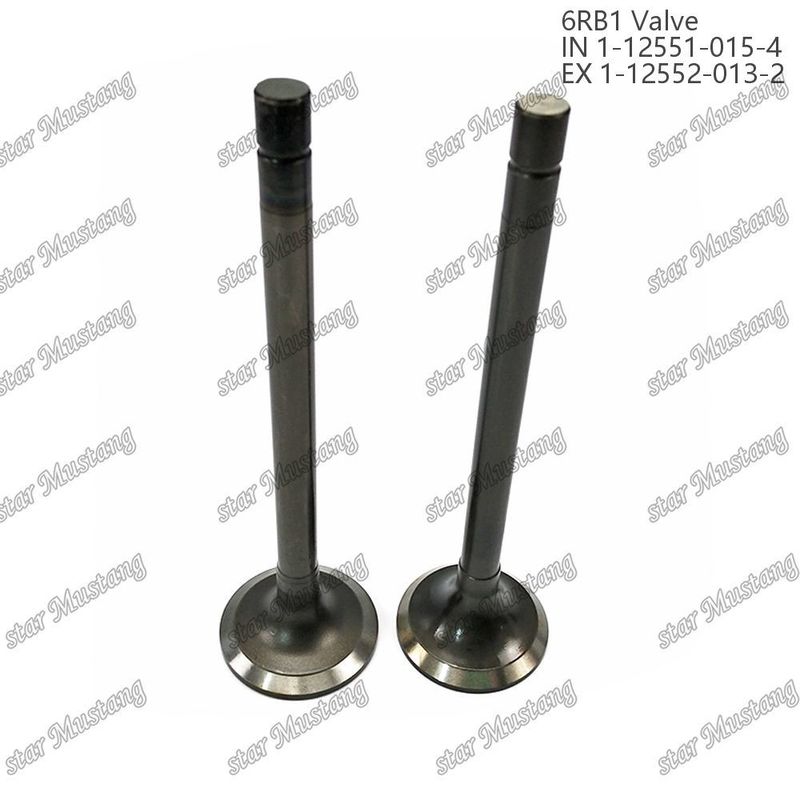 Βαλβίδα 6RB1 IN 1-12551-015-4 EX 1-12552-013-2 Κατάλληλη για ανταλλακτικά κινητήρων Isuzu