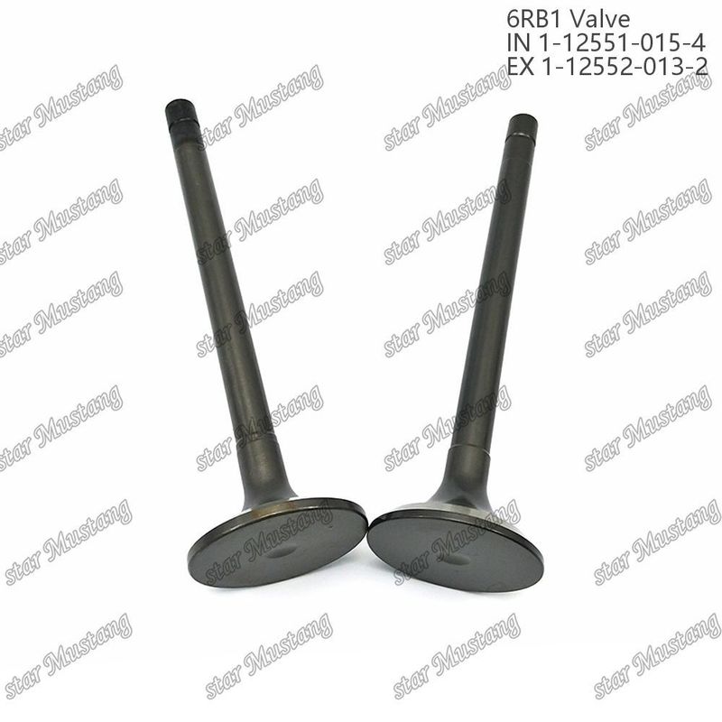 Βαλβίδα 6RB1 IN 1-12551-015-4 EX 1-12552-013-2 Κατάλληλη για ανταλλακτικά κινητήρων Isuzu