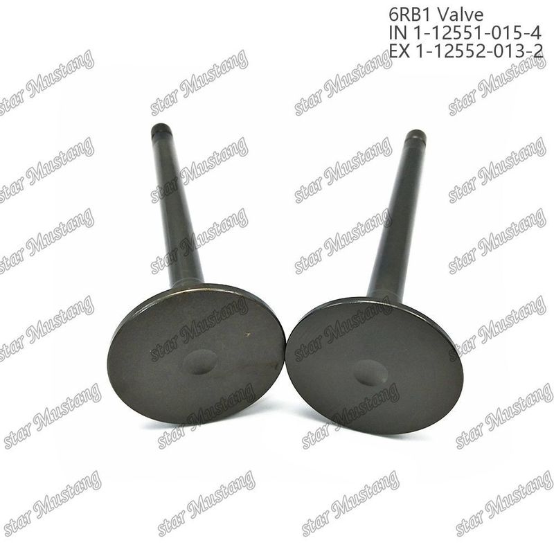 Βαλβίδα 6RB1 IN 1-12551-015-4 EX 1-12552-013-2 Κατάλληλη για ανταλλακτικά κινητήρων Isuzu
