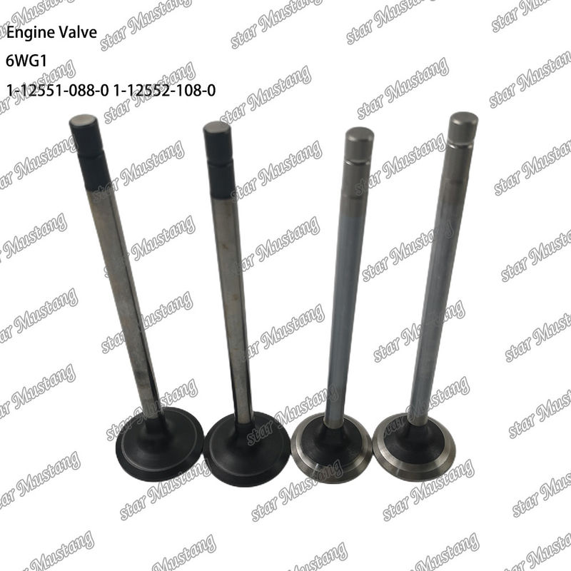Βαλβίδα 6WG1 IN 1-12551-088-0 EX 1-12552-108-0 Κατάλληλη για ανταλλακτικά κινητήρων Isuzu
