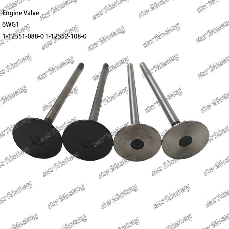 Βαλβίδα 6WG1 IN 1-12551-088-0 EX 1-12552-108-0 Κατάλληλη για ανταλλακτικά κινητήρων Isuzu