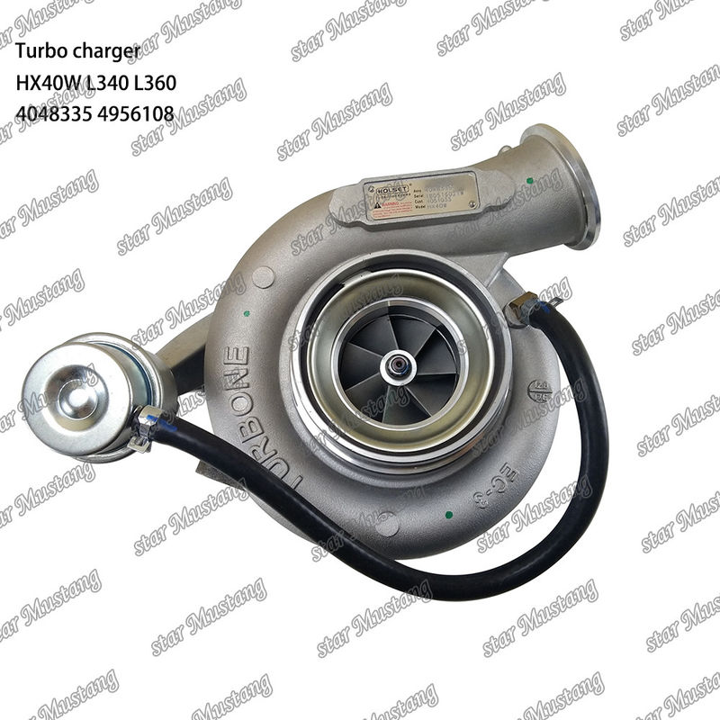 Τυροτροφοδότης HX40W L340 L360 4048335 4956108 Μέρος κινητήρα με ολοκληρωμένη δομή και 6 μήνες