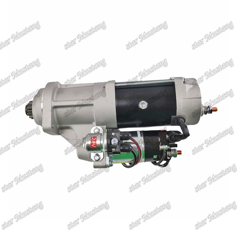 QSB6.7 R290-9 Μηχανικός κινητήρας εκκίνησης 24V 10T 7.5KW Για ανταλλακτικά κινητήρα CUMMINS