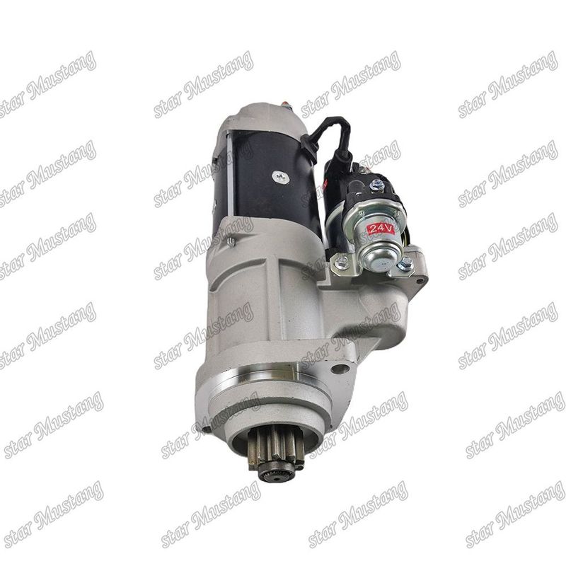 QSB6.7 R290-9 Μηχανικός κινητήρας εκκίνησης 24V 10T 7.5KW Για ανταλλακτικά κινητήρα CUMMINS