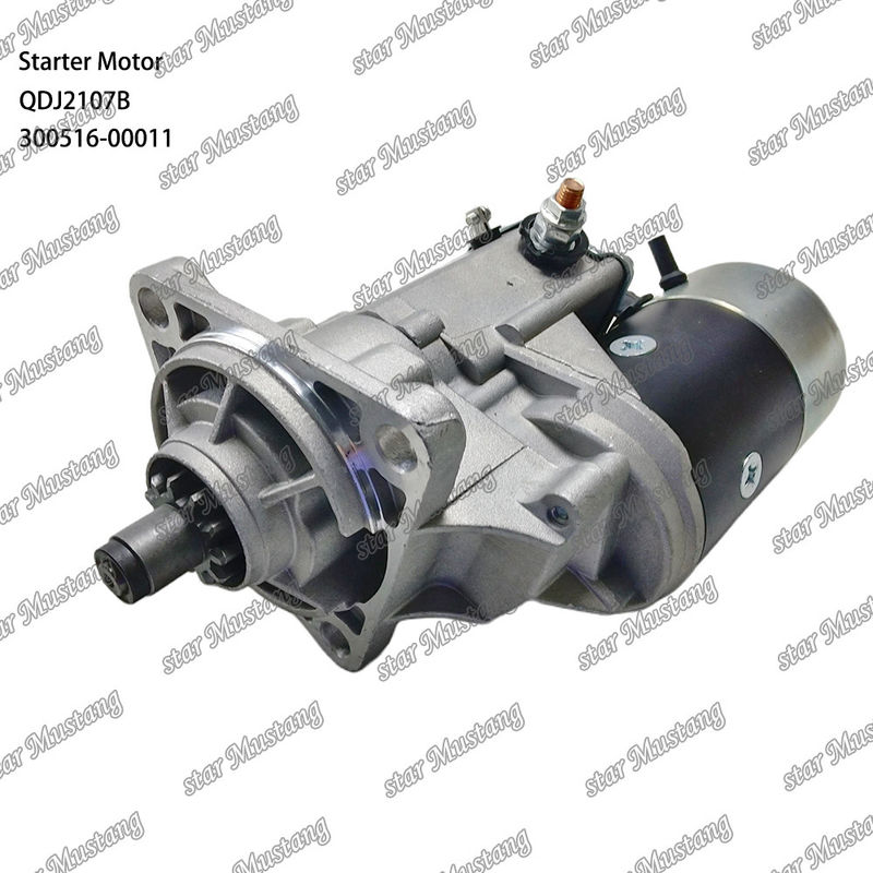 QDJ2107B κινητήρας κινητήρα 300516-00011 24V 11T 4.5KW για DOOSAN DAEWOO μηχανή ανταλλακτικά