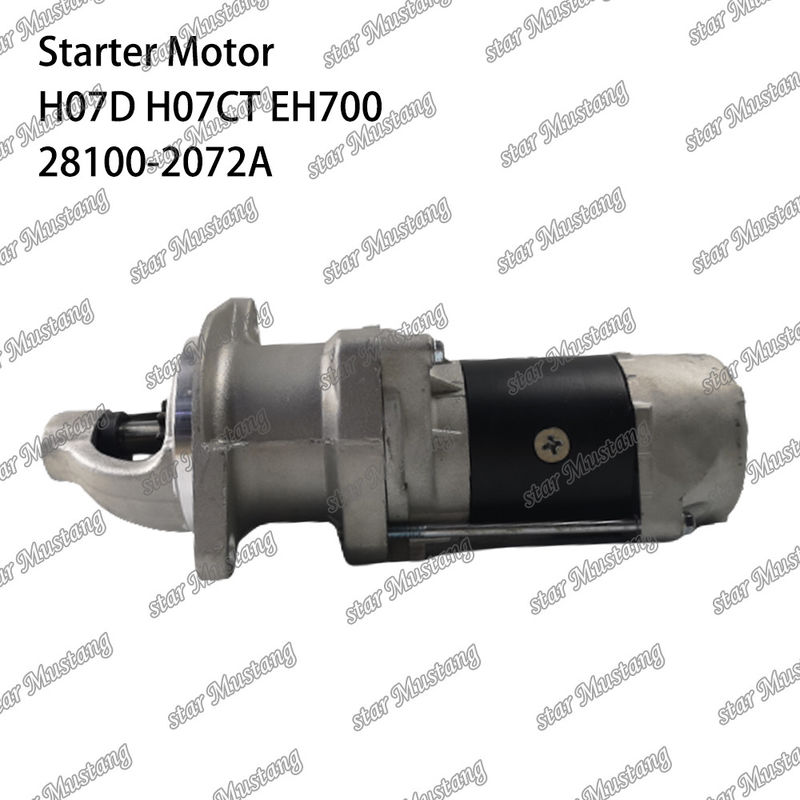 H07D H07CT EH700 EX220-5 Μηχανικός κινητήρας εκκίνησης 24V 11T 5.5KW 28100-2072A 28100-1443A 28100-2271 Για ανταλλακτικά κινητήρα HINO