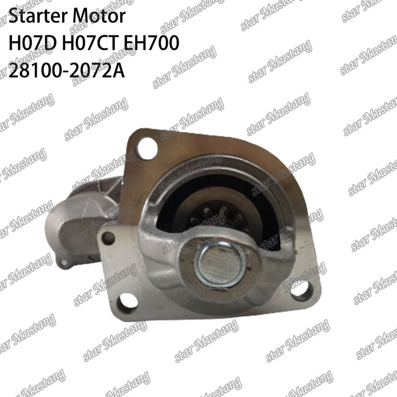 H07D H07CT EH700 EX220-5 Μηχανικός κινητήρας εκκίνησης 24V 11T 5.5KW 28100-2072A 28100-1443A 28100-2271 Για ανταλλακτικά κινητήρα HINO