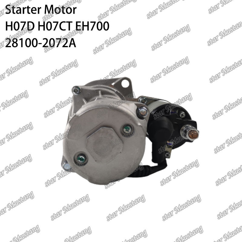 H07D H07CT EH700 EX220-5 Μηχανικός κινητήρας εκκίνησης 24V 11T 5.5KW 28100-2072A 28100-1443A 28100-2271 Για ανταλλακτικά κινητήρα HINO
