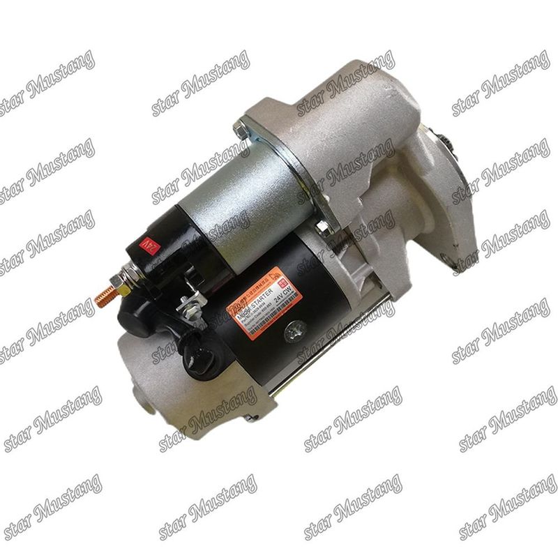 J08C SK250-8 Μηχανικός κινητήρας εκκίνησης 24V 11T 5.0KW 03505020242 0350-502-0242 28100-2625A Για ανταλλακτικά κινητήρα HINO