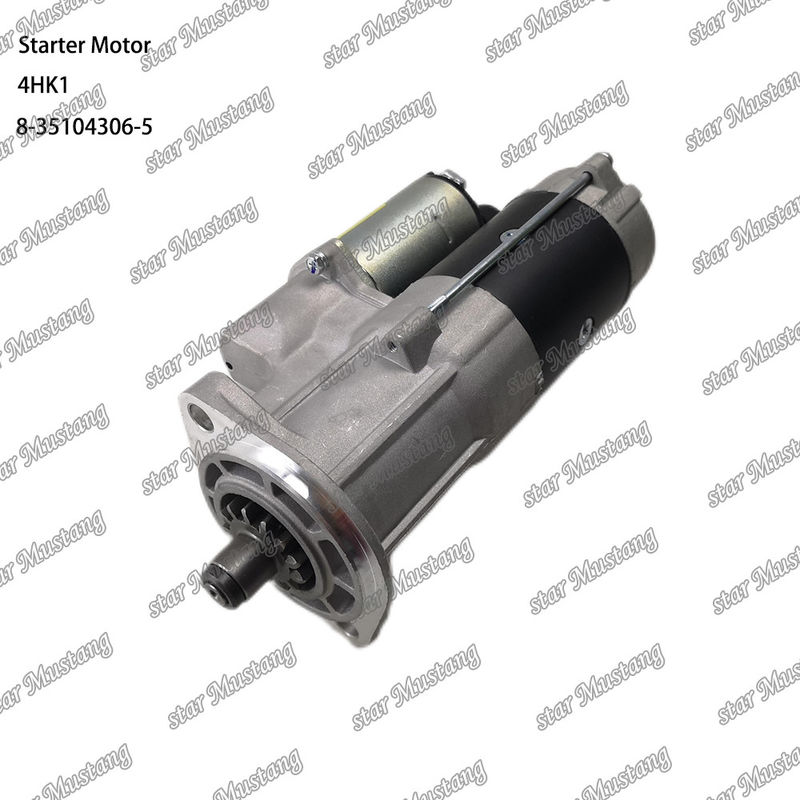 4HK1 κινητήρας κινητήρα 8-35104306-5 24V 13T 5.5KW Για ανταλλακτικά κινητήρα ISUZU