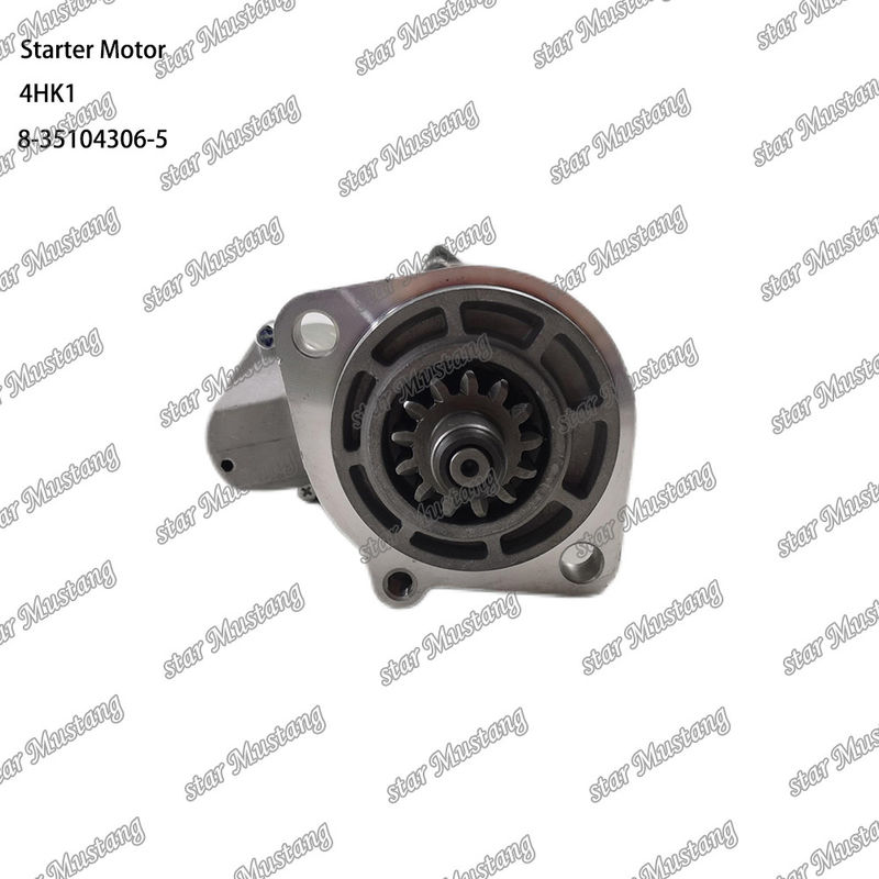 4HK1 κινητήρας κινητήρα 8-35104306-5 24V 13T 5.5KW Για ανταλλακτικά κινητήρα ISUZU