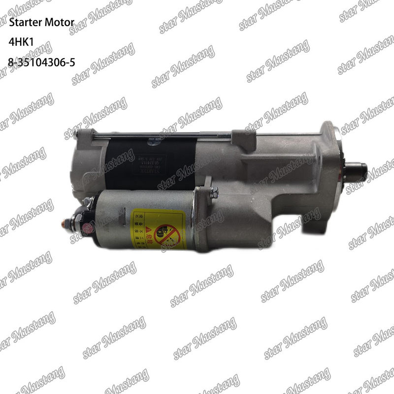 4HK1 κινητήρας κινητήρα 8-35104306-5 24V 13T 5.5KW Για ανταλλακτικά κινητήρα ISUZU
