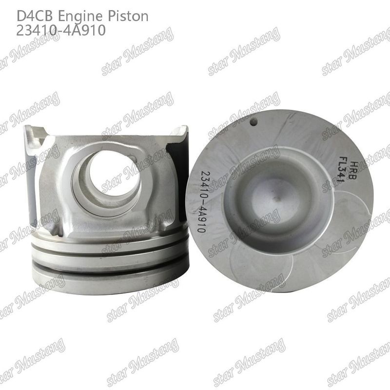 Ελαφρύ βάρος έμβολο D4CB 52mm Θάλαμος καύσης 23410-4A910 για μέσο ρυθμό ροής
