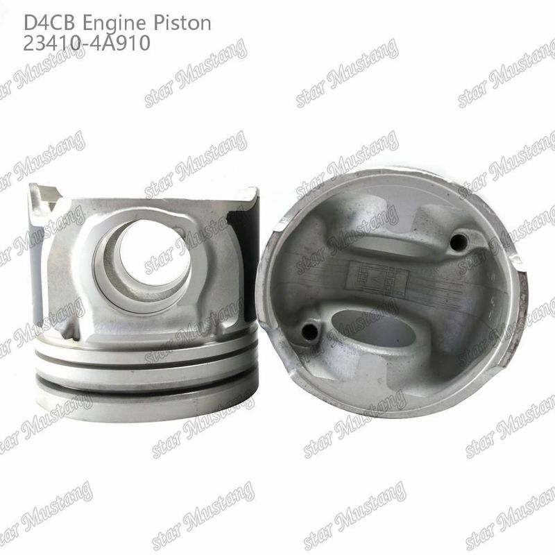 Ελαφρύ βάρος έμβολο D4CB 52mm Θάλαμος καύσης 23410-4A910 για μέσο ρυθμό ροής