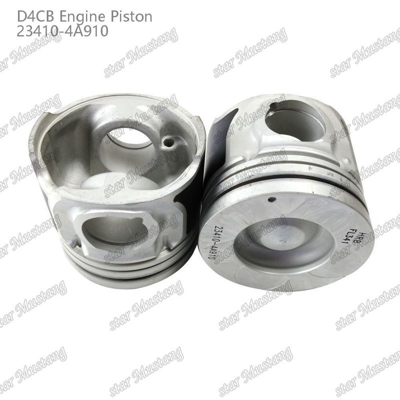 Ελαφρύ βάρος έμβολο D4CB 52mm Θάλαμος καύσης 23410-4A910 για μέσο ρυθμό ροής