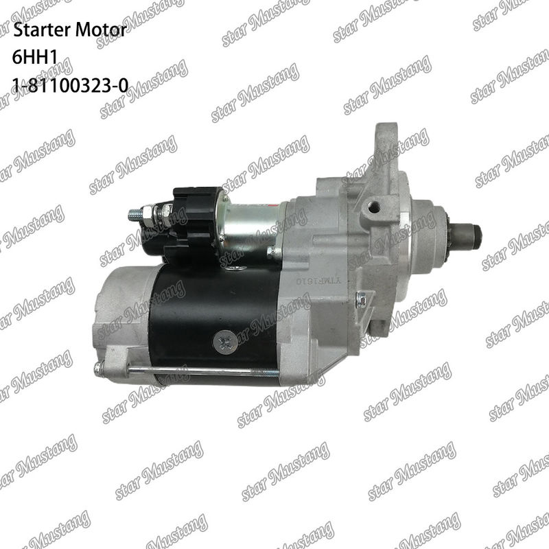 Κατάσταση 6HH1 Μηχανής κινητήρα 11T 24V 5.0KW 1-81100323-0 1-81100307-0 Για ανταλλακτικά κινητήρα ISUZU