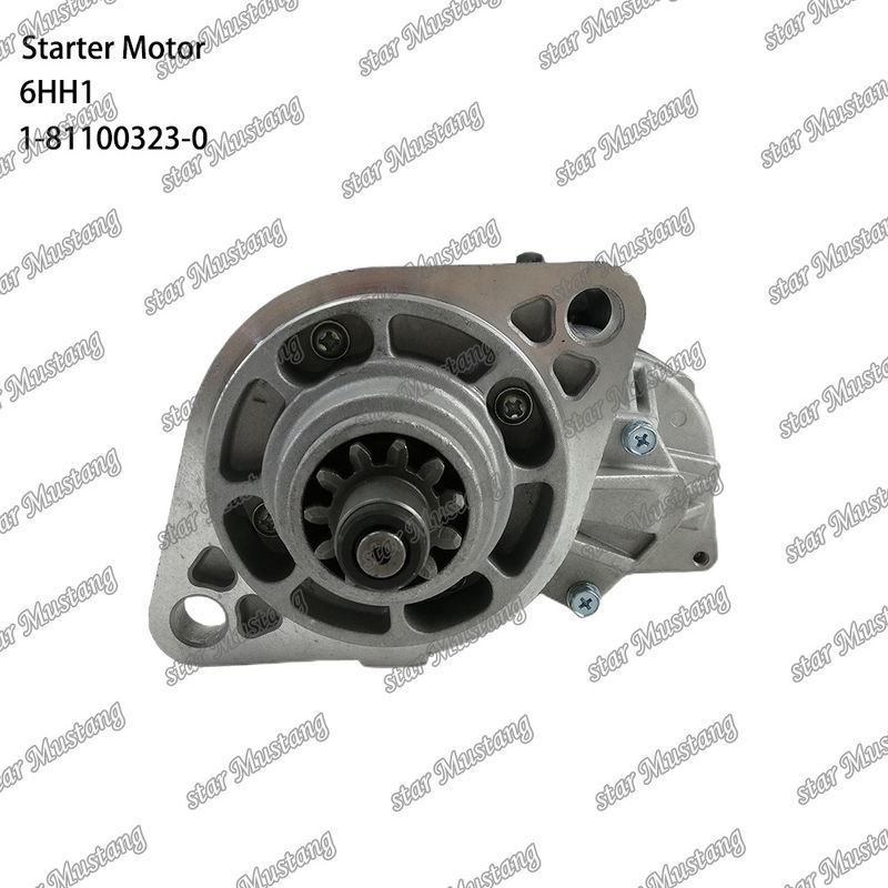 Κατάσταση 6HH1 Μηχανής κινητήρα 11T 24V 5.0KW 1-81100323-0 1-81100307-0 Για ανταλλακτικά κινητήρα ISUZU