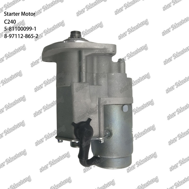 C240 κινητήρας κινητήρα 9T 12V 5-81100099-1 8-97112-865-2 Για ανταλλακτικά κινητήρα ISUZU