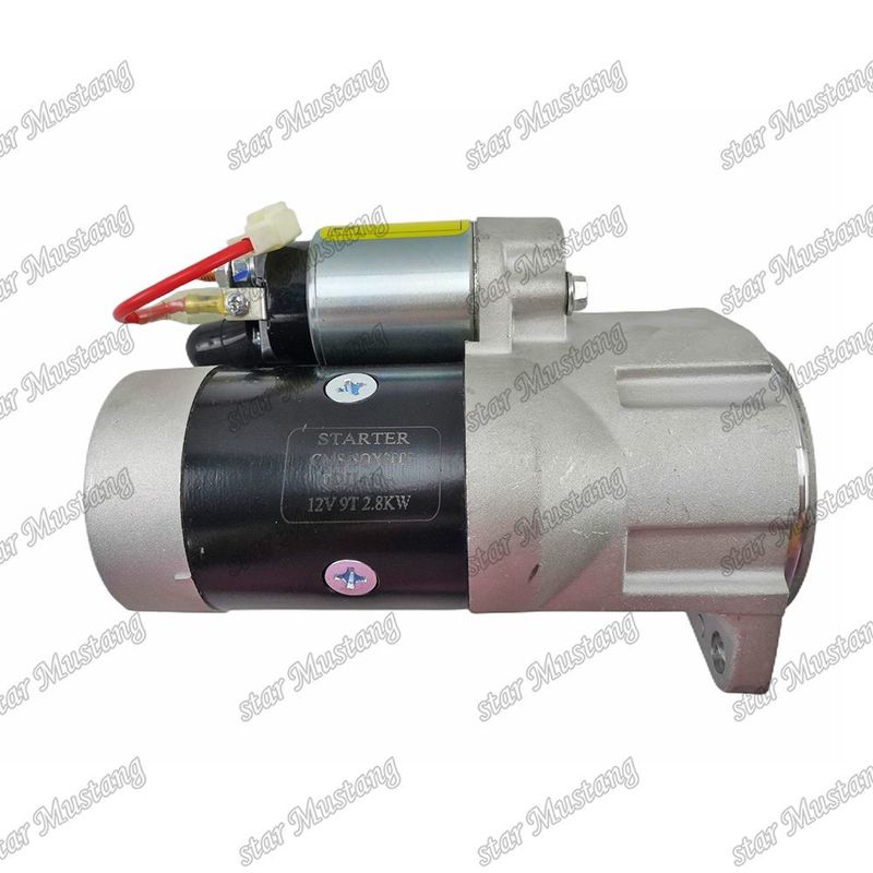4D106 4TNE94 Μηχανικός κινητήρας εκκίνησης 12V 9T 2.8KW R60-7 Για ανταλλακτικά κινητήρα YANMAR