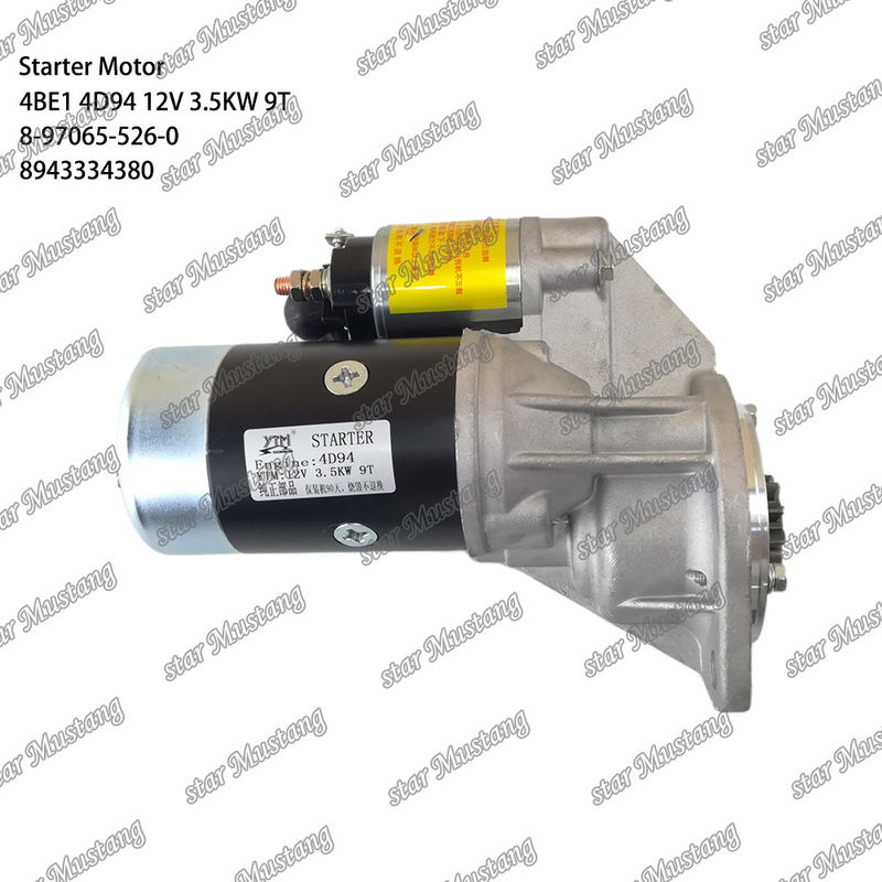 Κινητήρας εκκίνησης 4BE1 4D94 12V 9T 8-97065-526-0 8943334380