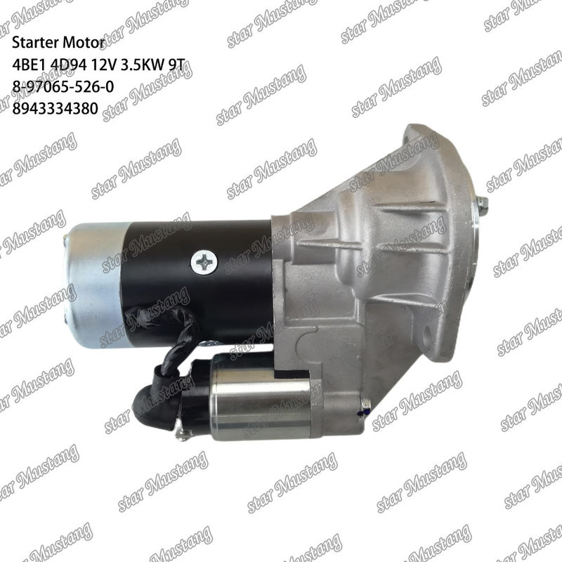 Κινητήρας εκκίνησης 4BE1 4D94 12V 9T 8-97065-526-0 8943334380