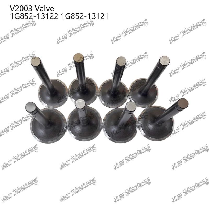 Μέρος κινητήρα ντίζελ Original Stock Integral Structure Valve V2003 1G852-13122 1G852-13121 Με ηλεκτρονική υποστήριξη μετά