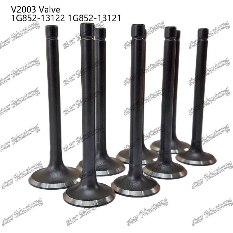 Μέρος κινητήρα ντίζελ Original Stock Integral Structure Valve V2003 1G852-13122 1G852-13121 Με ηλεκτρονική υποστήριξη μετά