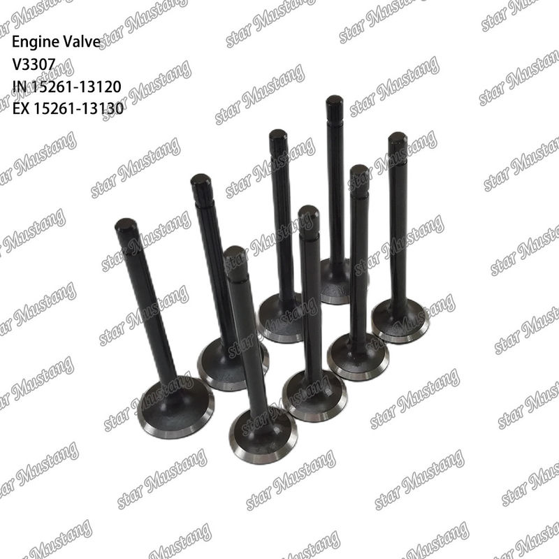 Ενιαία δομή V3307 Βαλβίδα κινητήρα ντίζελ 15261-13120 15261-13130 Αρχικό απόθεμα