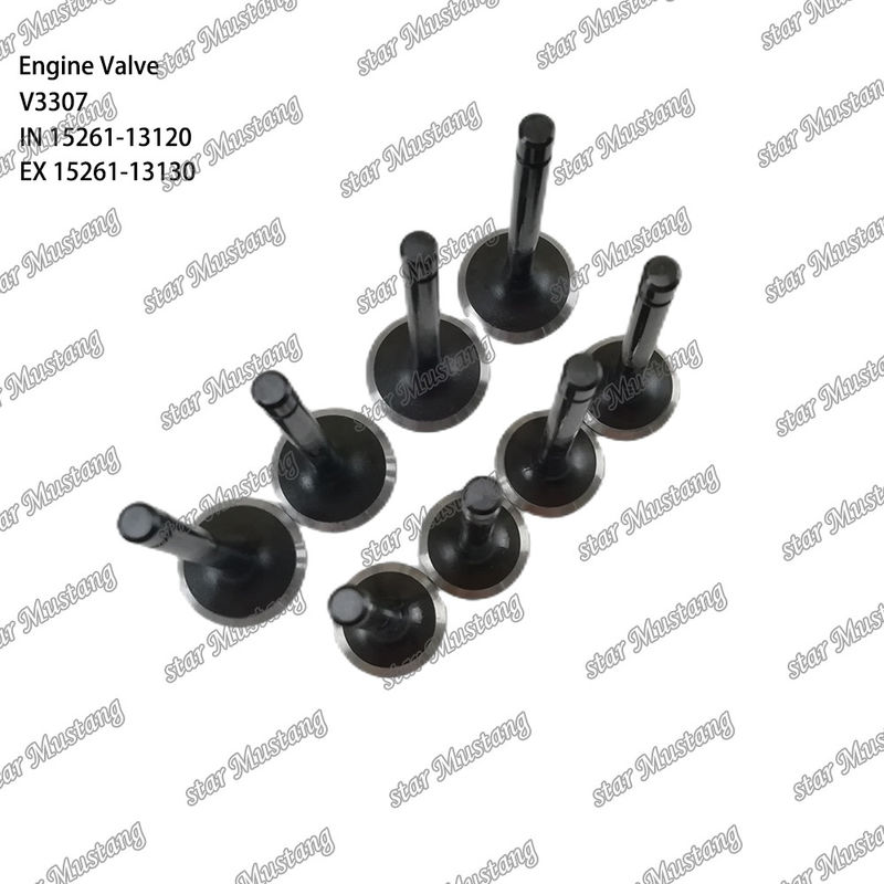 Ενιαία δομή V3307 Βαλβίδα κινητήρα ντίζελ 15261-13120 15261-13130 Αρχικό απόθεμα