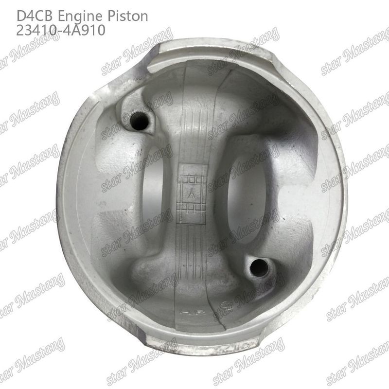 Ελαφρύ βάρος έμβολο D4CB 52mm Θάλαμος καύσης 23410-4A910 για μέσο ρυθμό ροής
