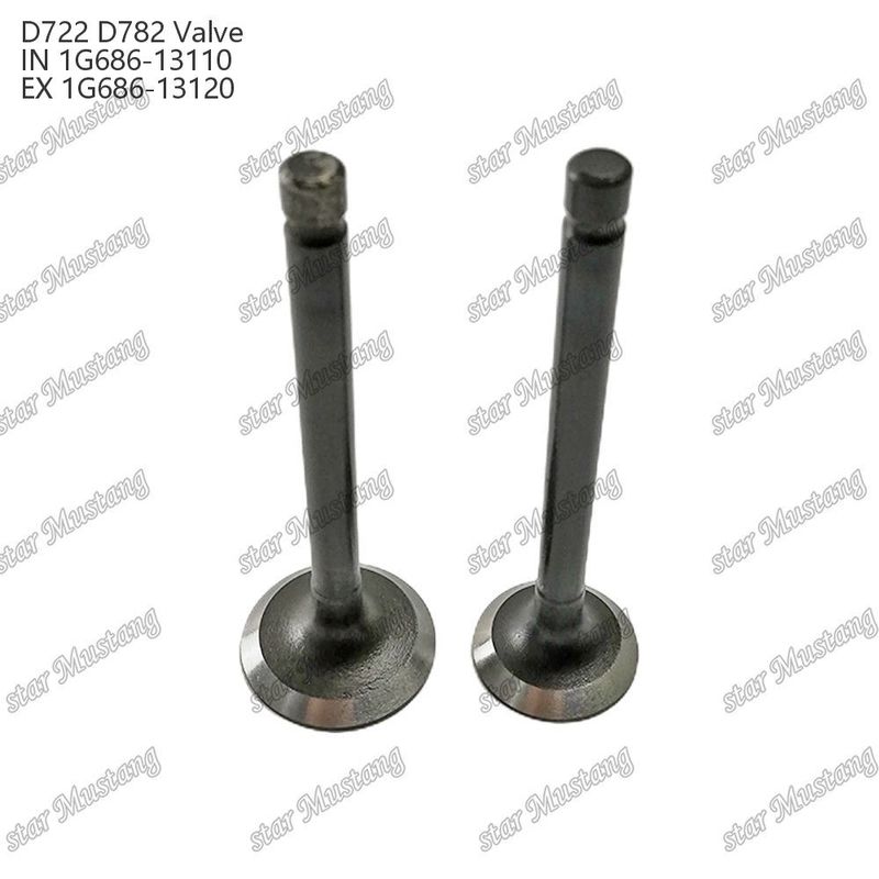 Συνολική δομή βαλβίδας ZB400 ZB500 Z400 Z430 Z482 D722 D782 IN 14601-13110 EX 14601-13120 Diesel Engine Μέρος αρχικό απόθεμα με online υποστήριξη Μετά