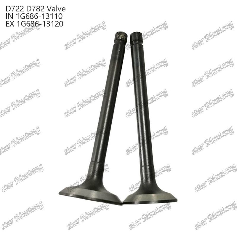 Συνολική δομή βαλβίδας ZB400 ZB500 Z400 Z430 Z482 D722 D782 IN 14601-13110 EX 14601-13120 Diesel Engine Μέρος αρχικό απόθεμα με online υποστήριξη Μετά