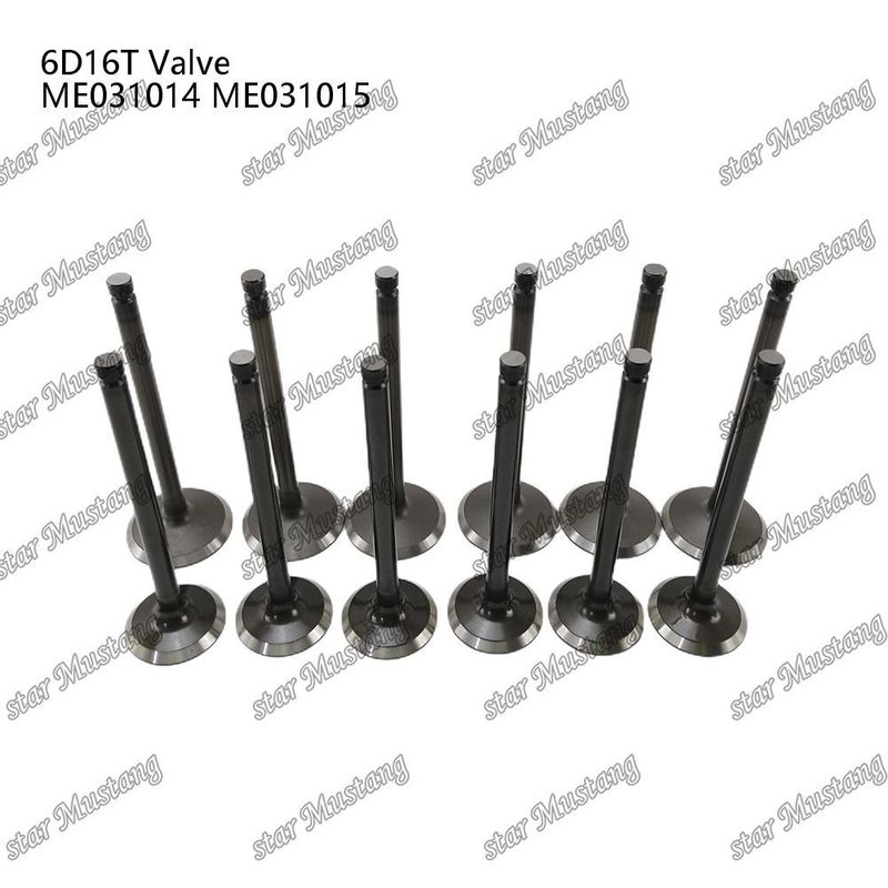 Συμπληρωματική δομή βαλβίδας 6D16T IN ME031014 EX ME031015 Diesel Engine Μέρος αρχικό απόθεμα με online υποστήριξη μετά