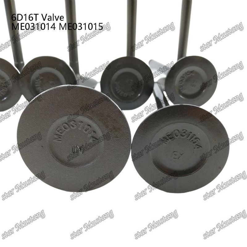 Συμπληρωματική δομή βαλβίδας 6D16T IN ME031014 EX ME031015 Diesel Engine Μέρος αρχικό απόθεμα με online υποστήριξη μετά