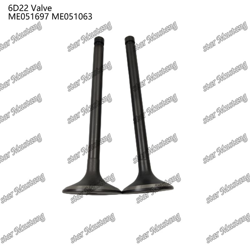 Συμπληρωματική δομή βαλβίδας 6D22 ME051697 ME051063 Ντίζελ κινητήρα Μέρος αρχικό απόθεμα με επιγραμμική υποστήριξη μετά