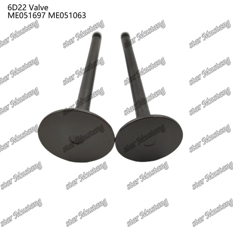 Συμπληρωματική δομή βαλβίδας 6D22 ME051697 ME051063 Ντίζελ κινητήρα Μέρος αρχικό απόθεμα με επιγραμμική υποστήριξη μετά