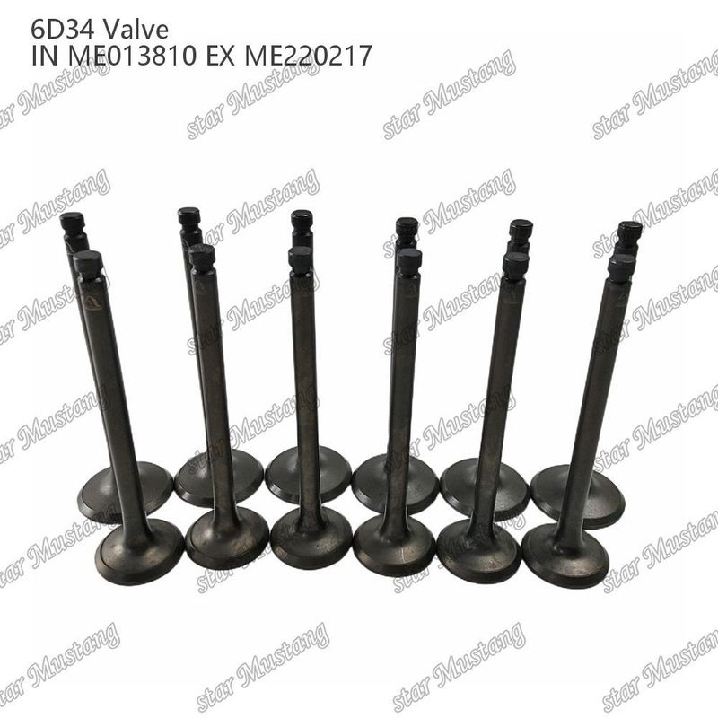 Συμπληρωματική δομή βαλβίδας 6D34 ME013810 ME220217 Diesel Engine Μέρος Original Stock με Online Υποστήριξη Μετά