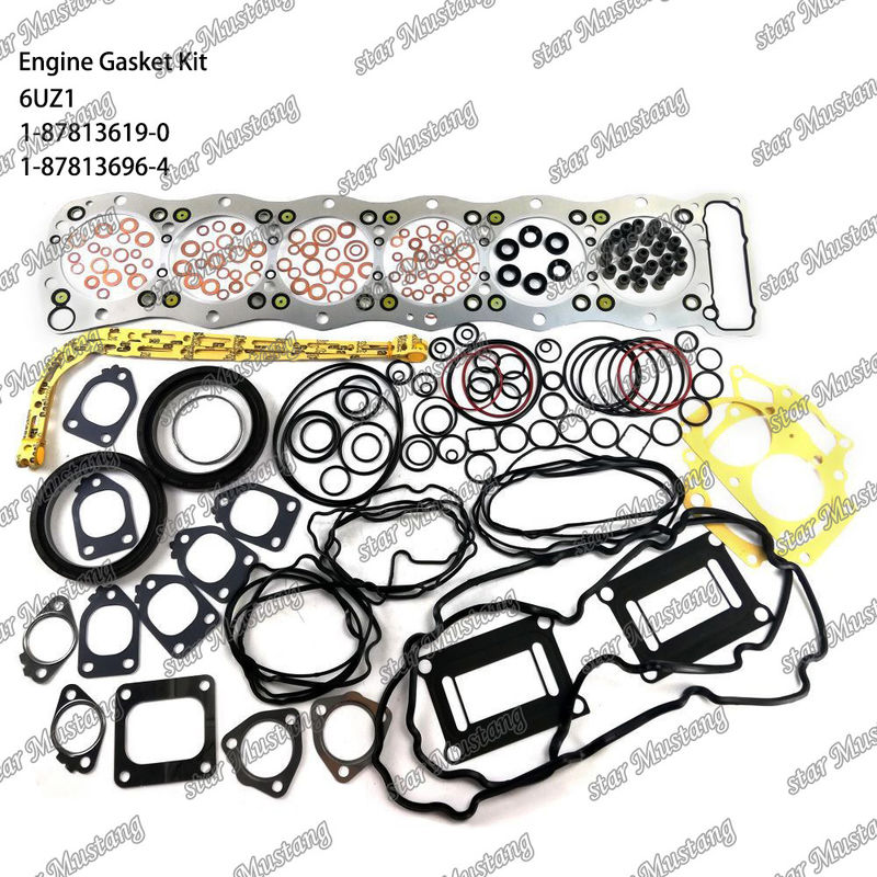Ολόκληρο κιτ συμπίεσης 6UZ1 1-87813619-0 1-87813696-4 Κατάλληλο για μέρη κινητήρα ISUZU