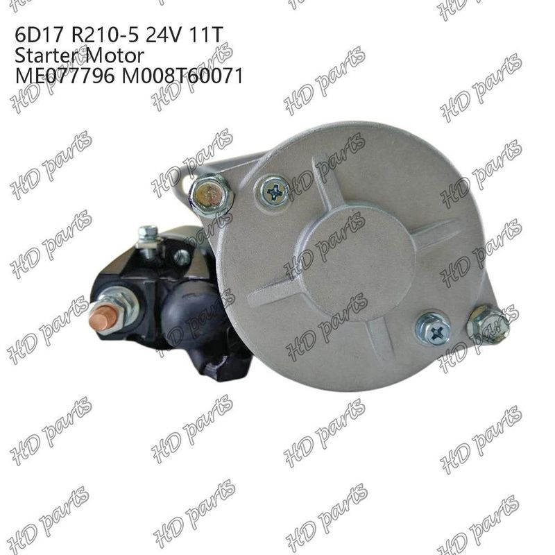 6D17 24V 11T R210-5 ME077796 M008T60071 Ντίζελ κινητήρας κινητήρας εκκίνησης Άλλο πιστοποιητικό
