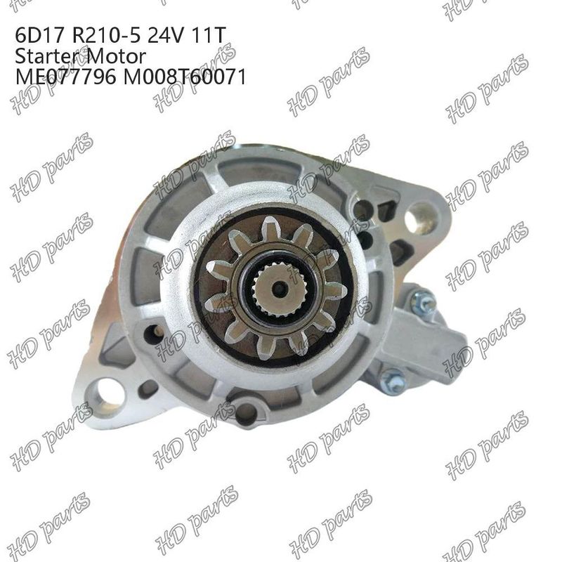 6D17 24V 11T R210-5 ME077796 M008T60071 Ντίζελ κινητήρας κινητήρας εκκίνησης Άλλο πιστοποιητικό