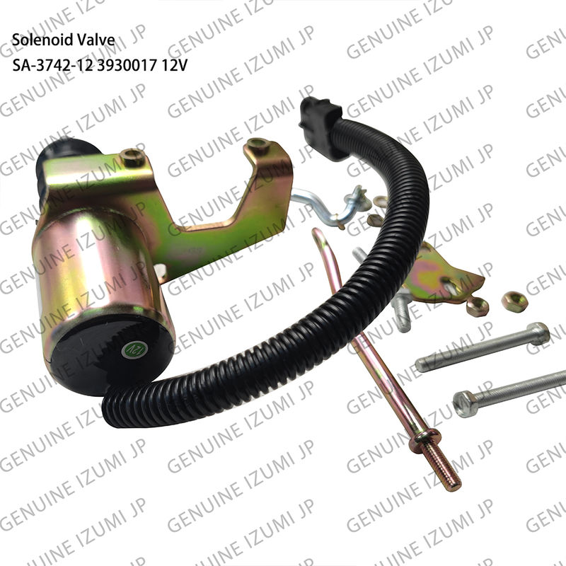 SA-3742-12 3932017 Βαλβίδα Σωληνοειδούς Διακοπής 12V Για Ανταλλακτικά Κινητήρα Diesel